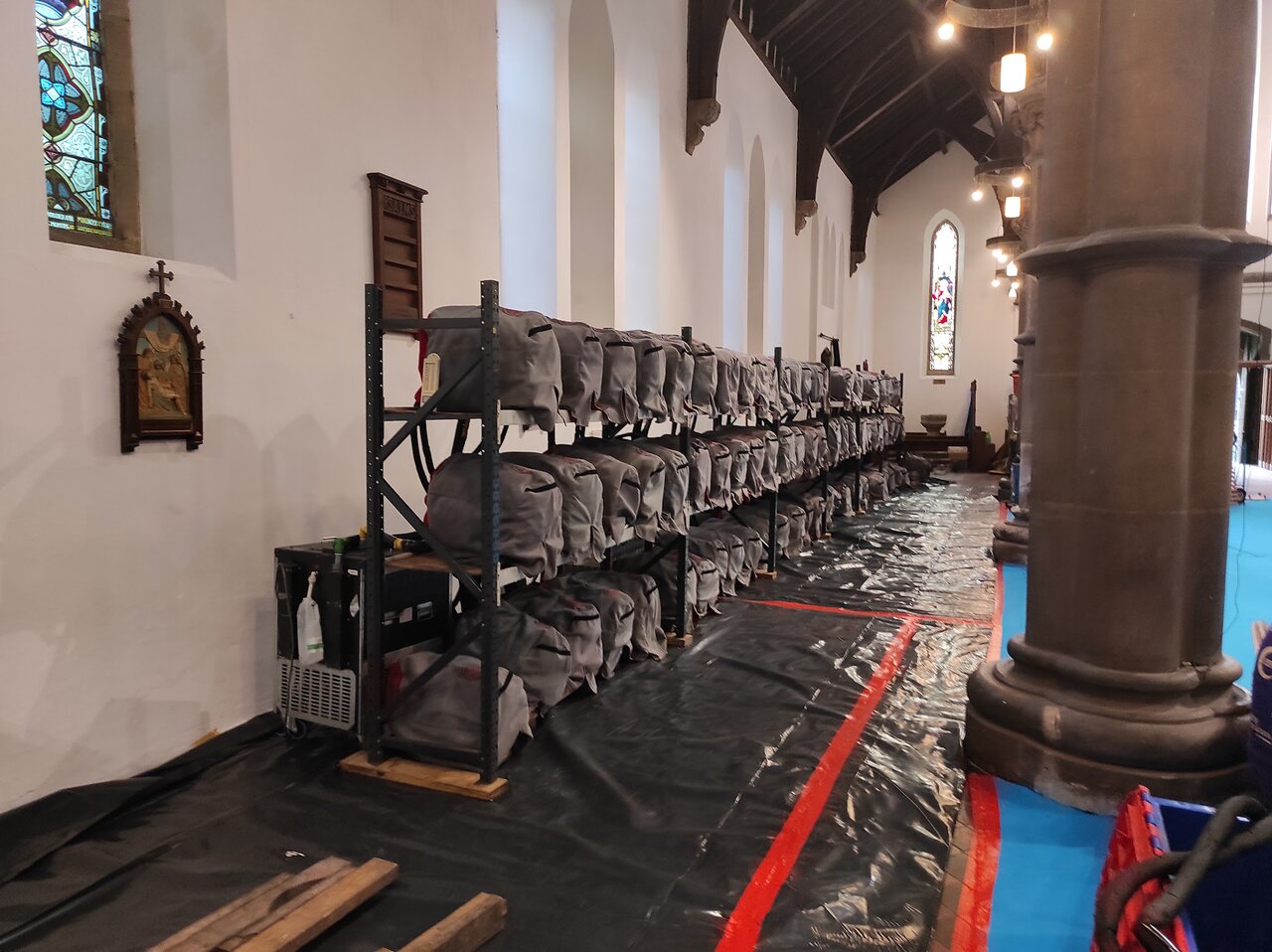 Site Transformation Progress York Beer Festival CAMRA