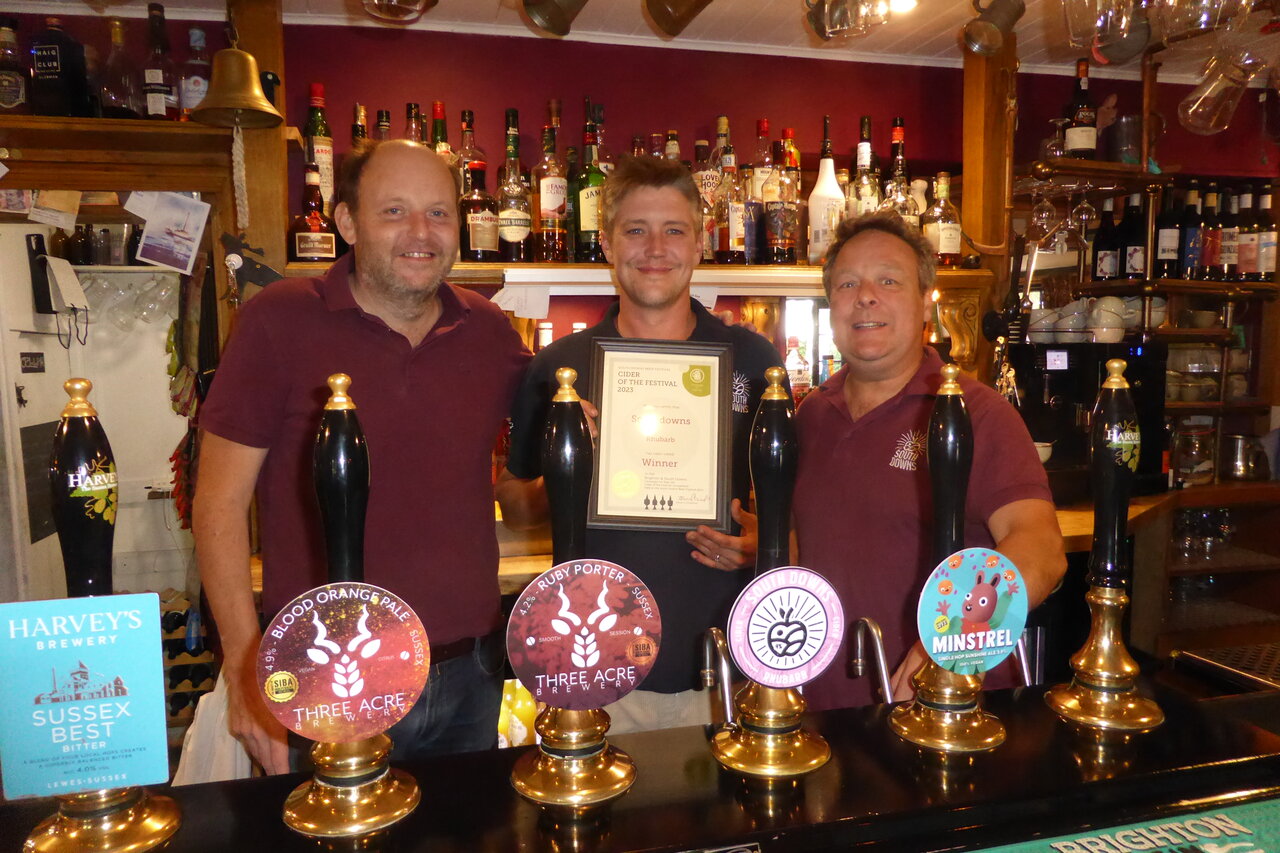 COTF Presentation to Southdown Cider Brighton & South Downs CAMRA