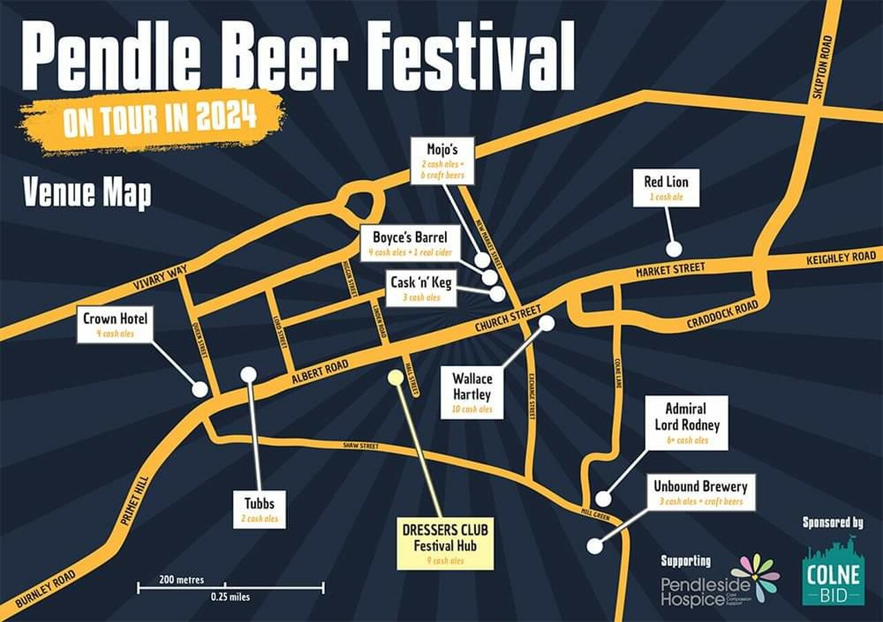 Pendle Beer Festival "On Tour" 2024 East Lancs Branch CAMRA