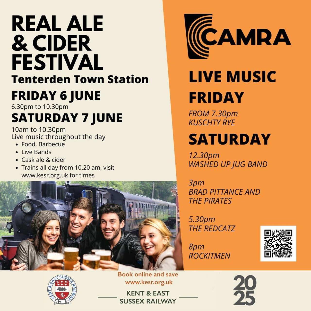 Updated Festival Poster with the new CAMRA Logo