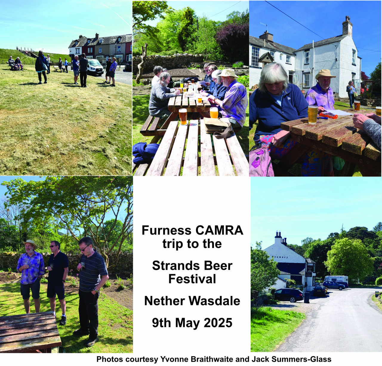 A pleasant trip out to the 2025 Strands Beer Festival in Nether Wasdale and this time in glorious weather (not that most of the previous trips were in bad weather) but welcome all the same. 