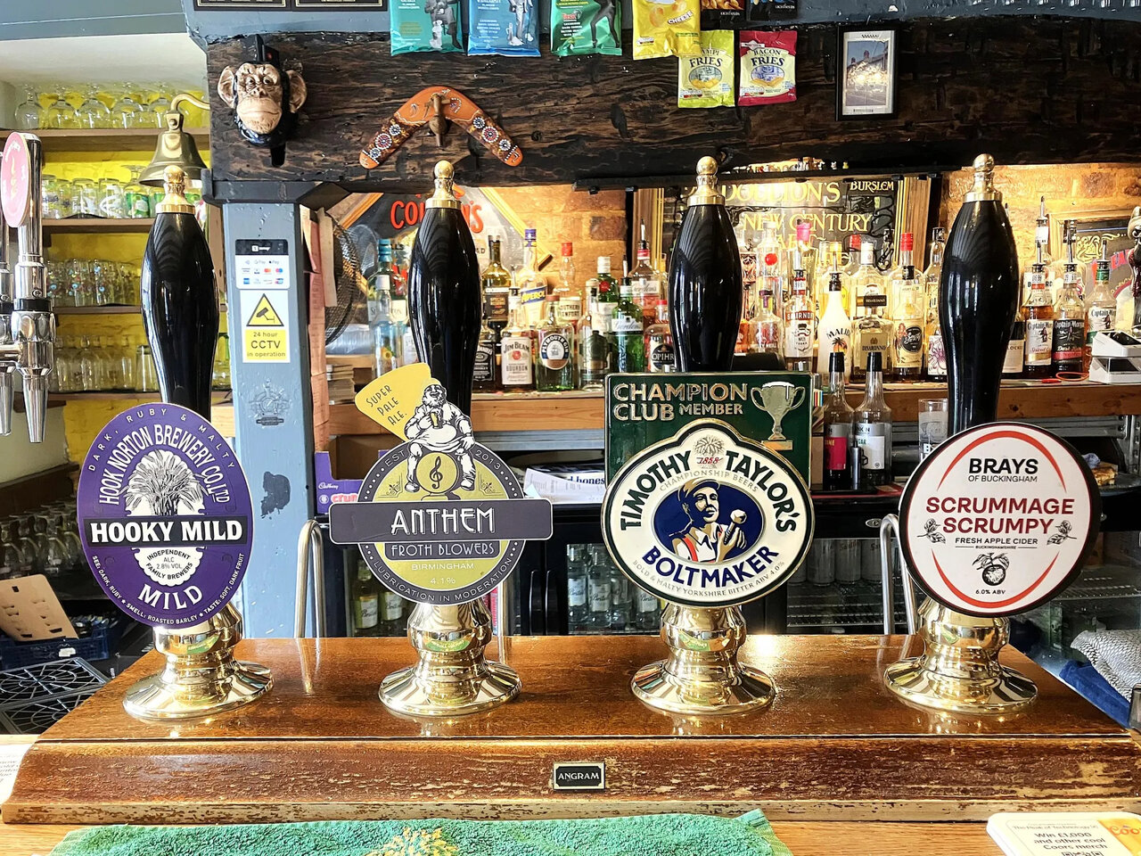 Bar at Chequers Bar at Chequers