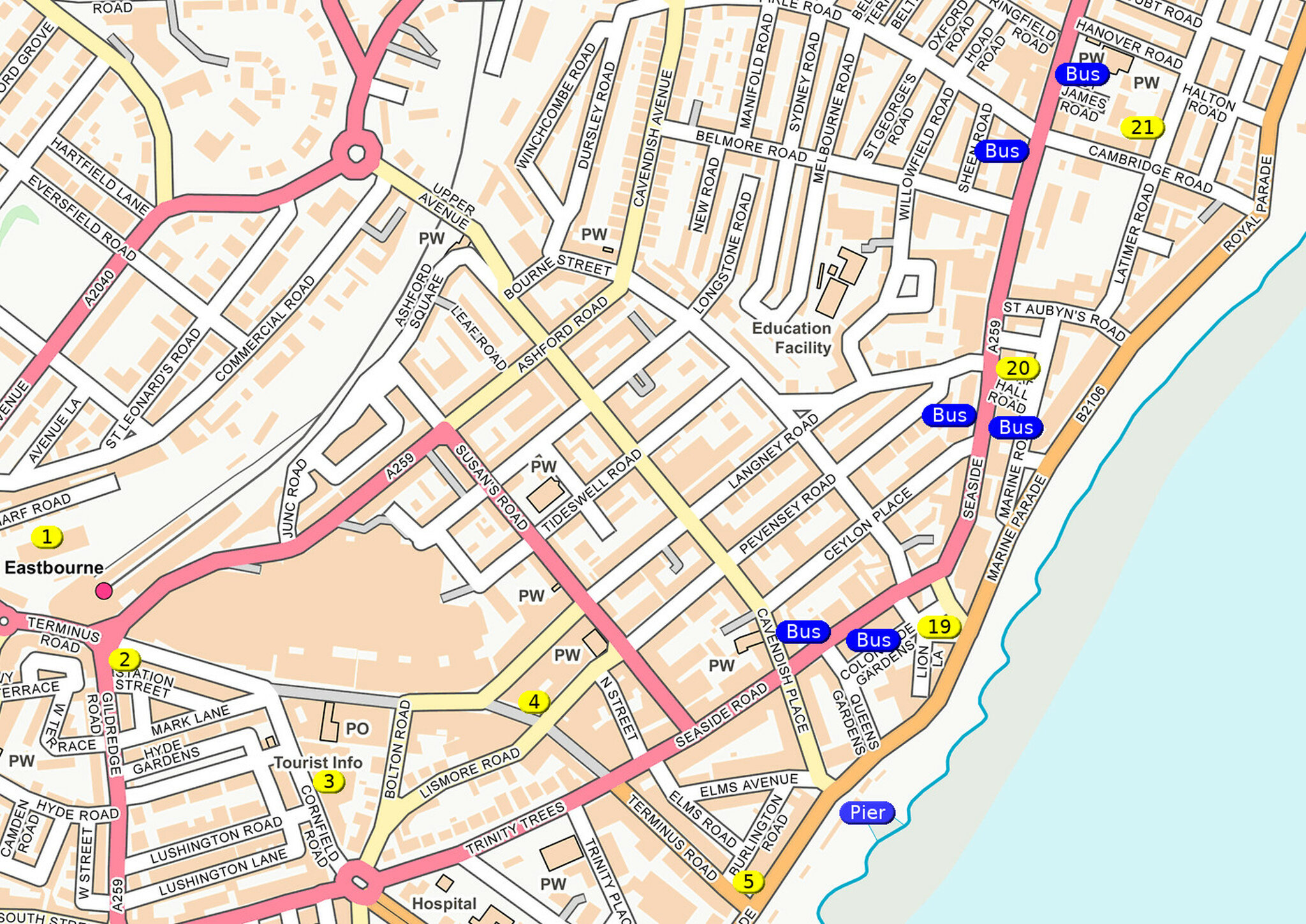 Eastbourne Seaside District pubs South East Sussex CAMRA