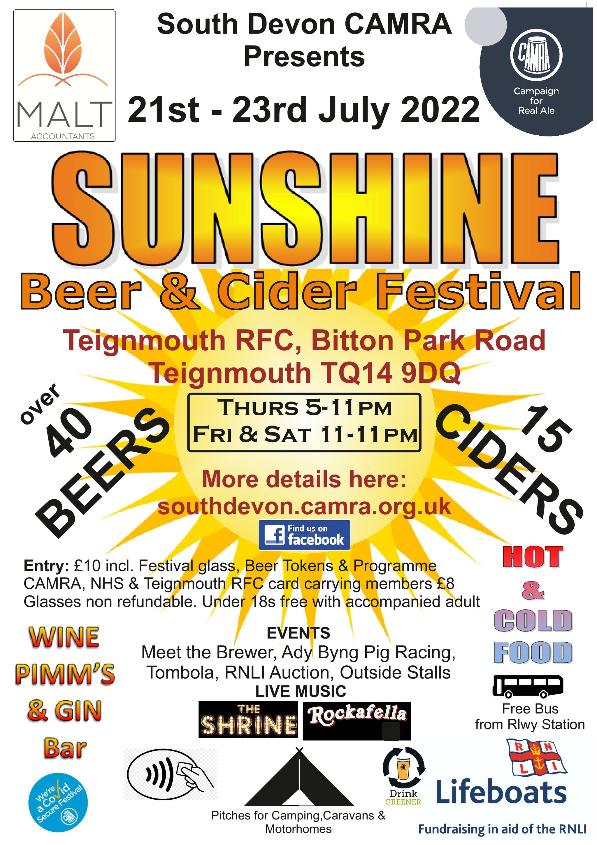 Beer Festivals Exeter & East Devon CAMRA