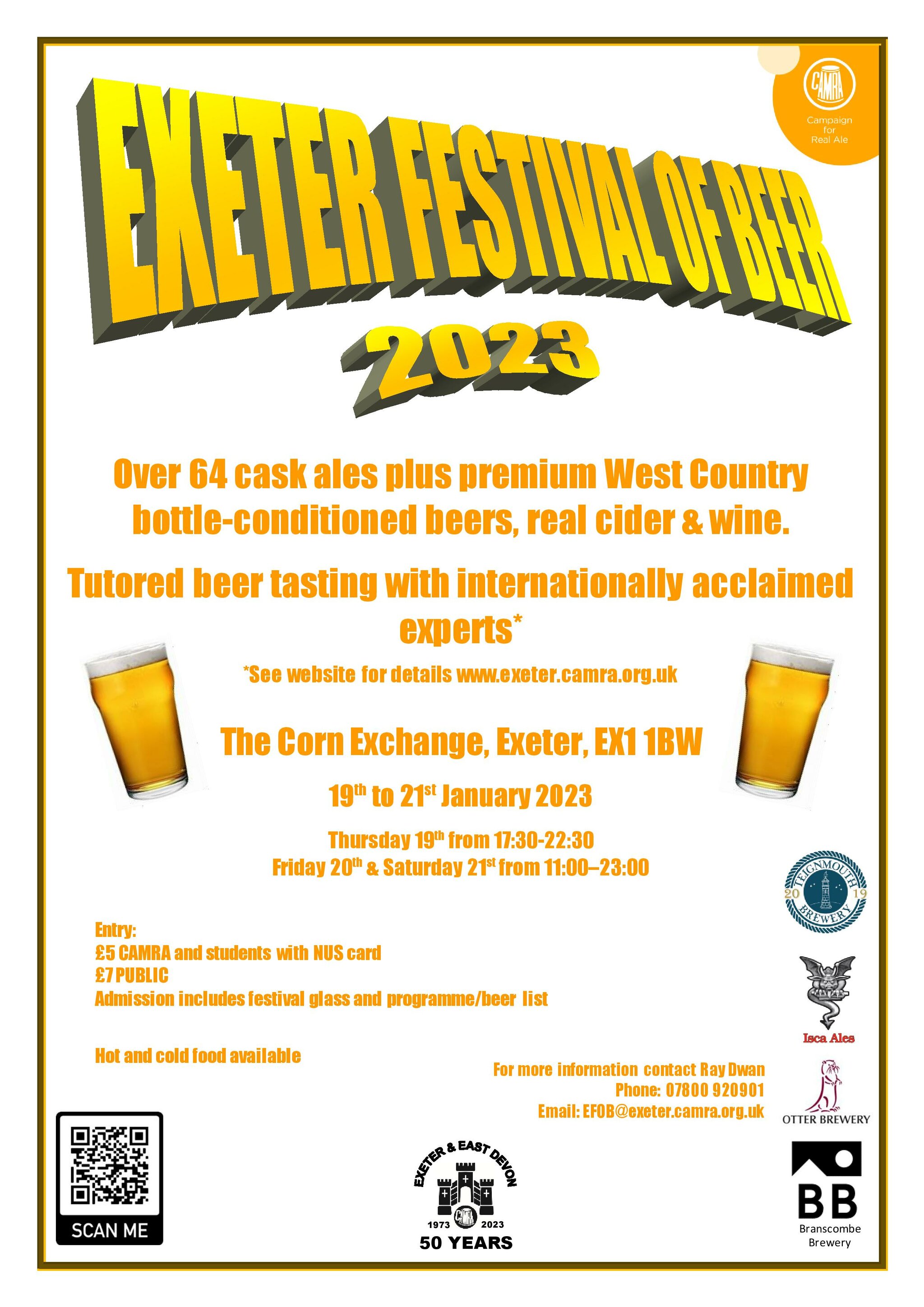 Beer Festivals Exeter & East Devon CAMRA