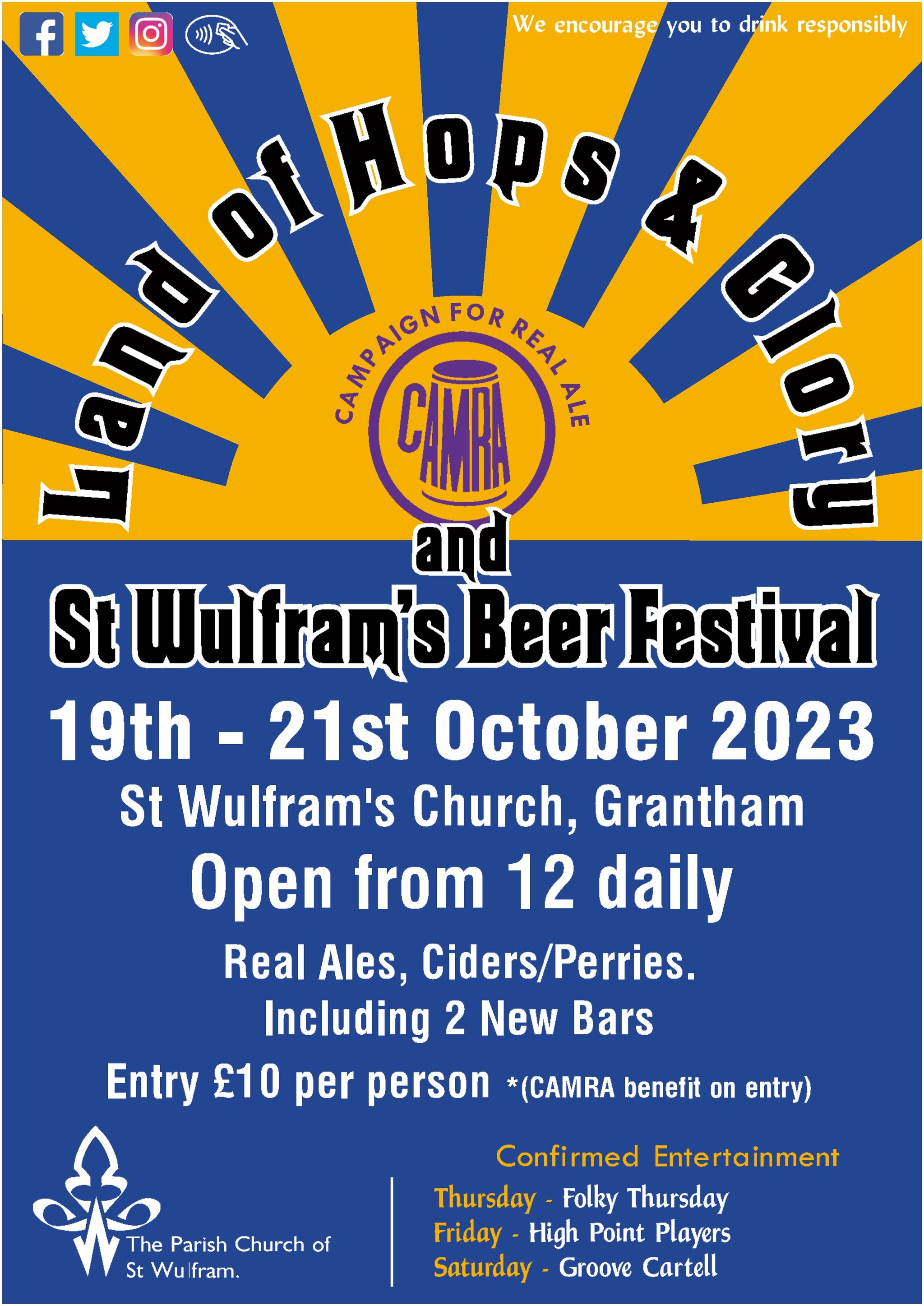 Grantham 2023 Beer Festival. Grantham CAMRA