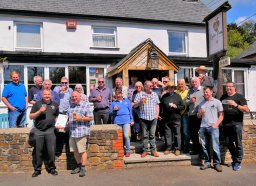 Branch members at The Cyder Presse presentation 2019