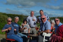 Branch members enjoying Holsworthy Ales Brewery Tour