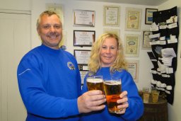 Simon and Anna Lacey  - Country Life Brewery - ND Brewerey of the year 2018