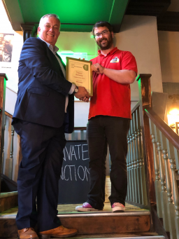 Presentation to Titanic Brewery for Beer of the Festival 2019.
