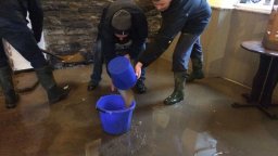 Jack Russell Swimbridge - flood damage