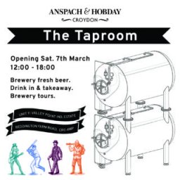Anspach & Hobday tap room logo