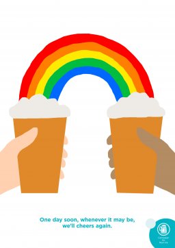 We'll cheers again