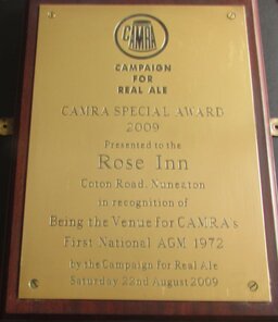 Rose Inn Plaque