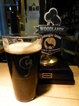 Woodlands Midnight Stout
At the Globe
Alan Haslden