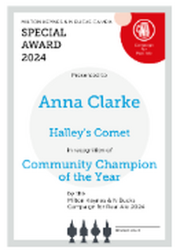 The Community Champion of the Year, 2024
