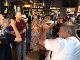 Bob Steel memorial walk 3 - Southwark Tavern