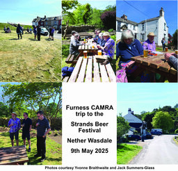 A pleasant trip out to the 2025 Strands Beer Festival in Nether Wasdale and this time in glorious weather (not that most of the previous trips were in bad weather) but welcome all the same. 