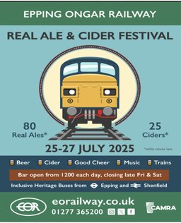 Epping Ongar Railway Beer Festival