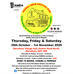Redhill Beer Festival 2025