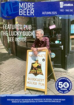 Cover photograph More Beer Issue 72 Autumn 2025
