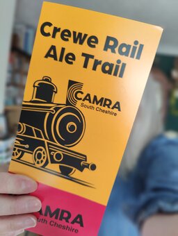 Rail Ale Trail 2025 leaflet (Jen Ogle)