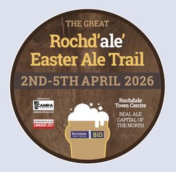 Rochd’ale’ Easter Ale Trail 2-5 April 2026 Rochd’ale’ Easter Ale Trail 2-5 April 2026