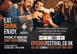 Epicure Festival St Andrews August 2026