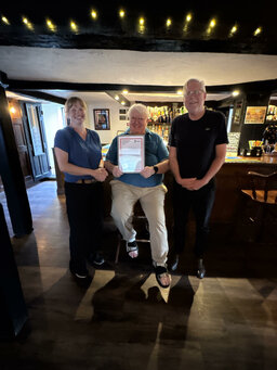 Green Man Leighton Bromswold Design Award Presentation