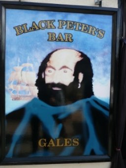 Black Peter Sign