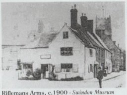 The Riflemans Arms, Highworth, 1900