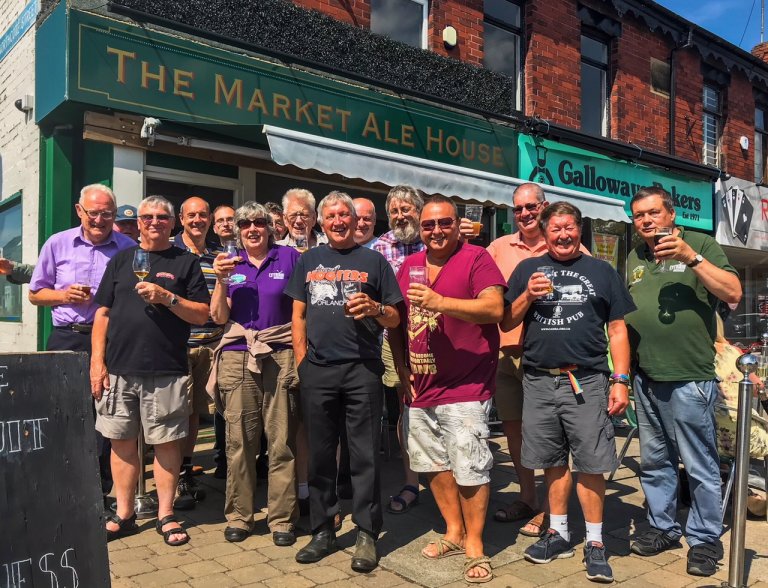 Photo taken by Neil Pascoe; social organised by Central Lancs; July 2018