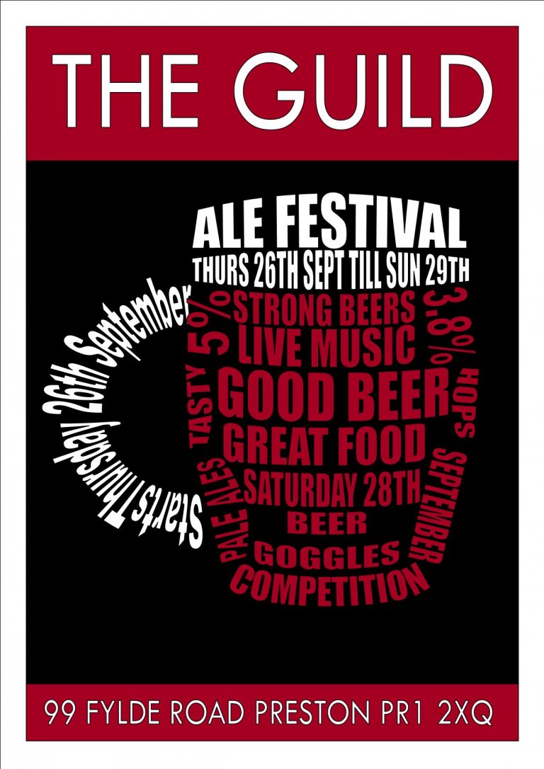 gs - Guild Beer Festival flyer