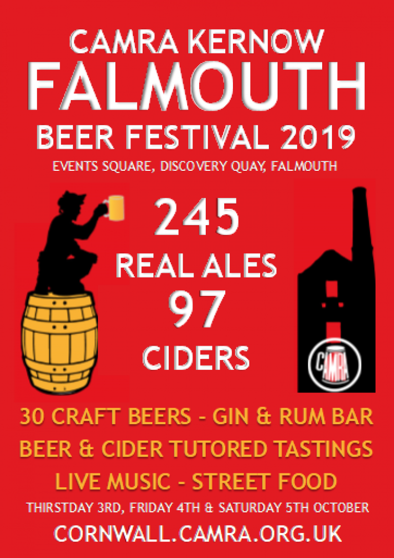 Falmouth Beer Festival Programme 2019