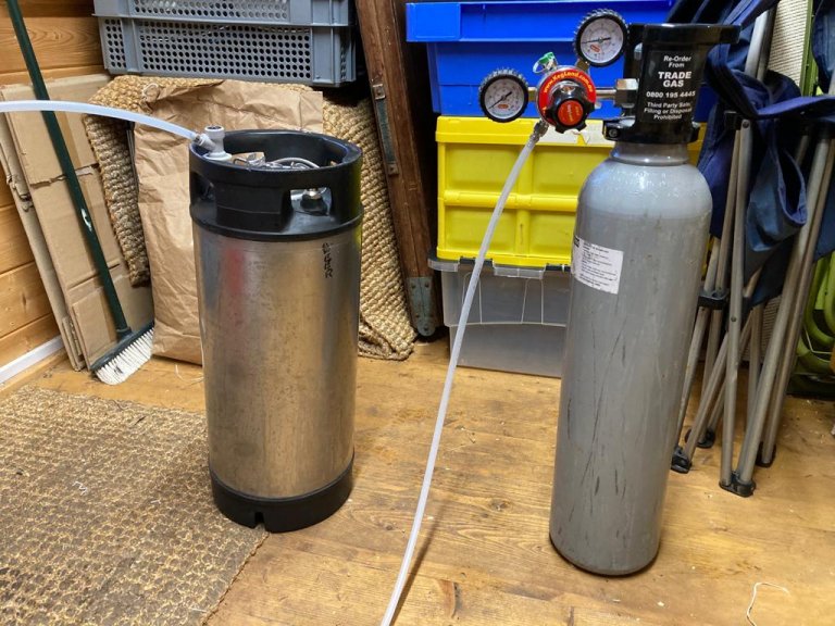 19l Corny Keg with CO2 and  regulator