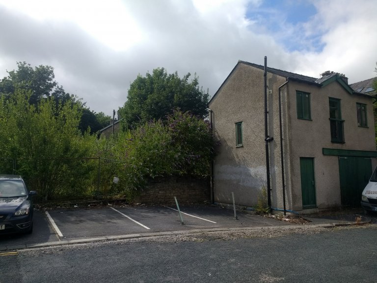 The site of the former Gillingrove Brewery, Kendal