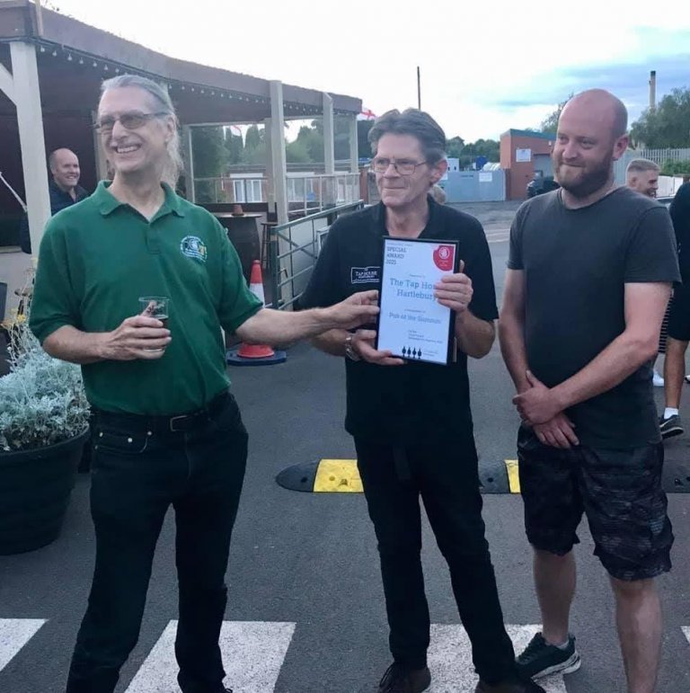 Wyre Forest CAMRA's Pub of the Summer 2021 award.