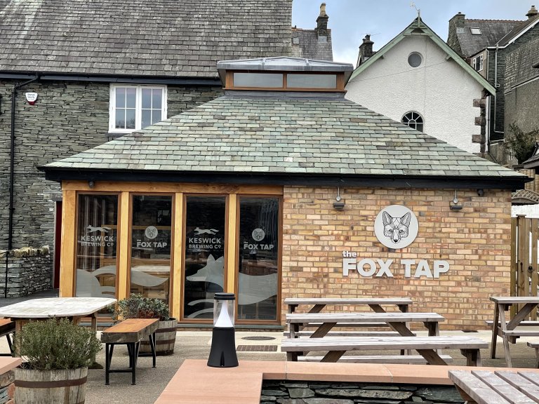 Fox Tap bar, Keswick Brewery