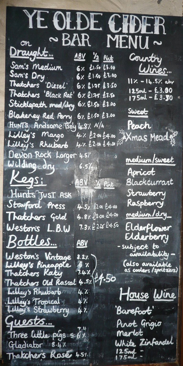 Cider List