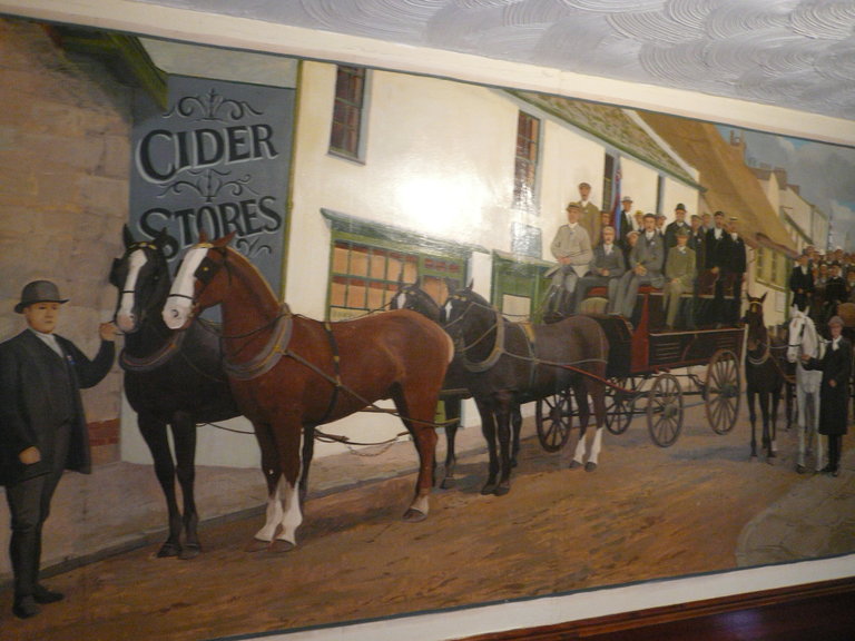 Ye Olde Cider House inside mural