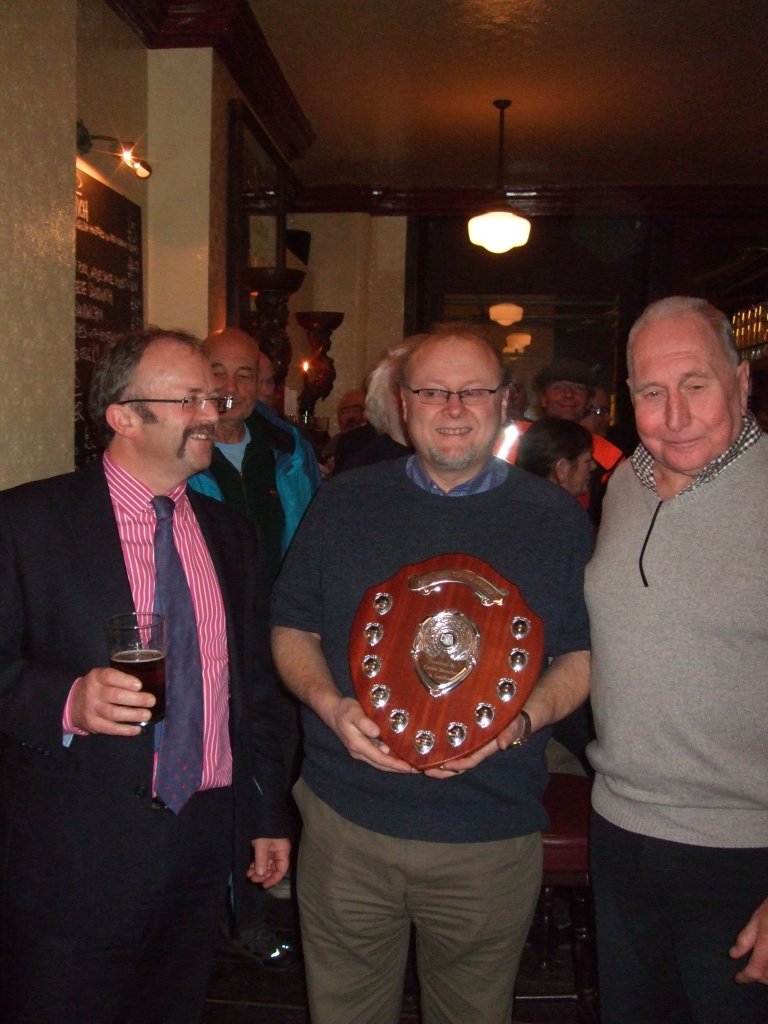 Torquil Sligo-Young (left) with Steve Barnes (centre) and Will Williams (right)