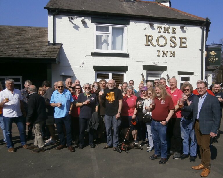 CAMRA's 1st AGM - 50th Anniversary (Rose Inn, Nuneaton)