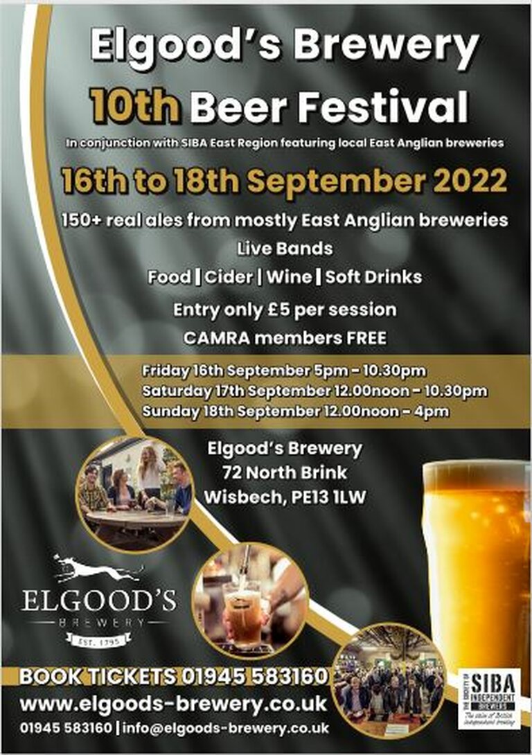 Elgoods Beer Festival 2022 Peterborough CAMRA