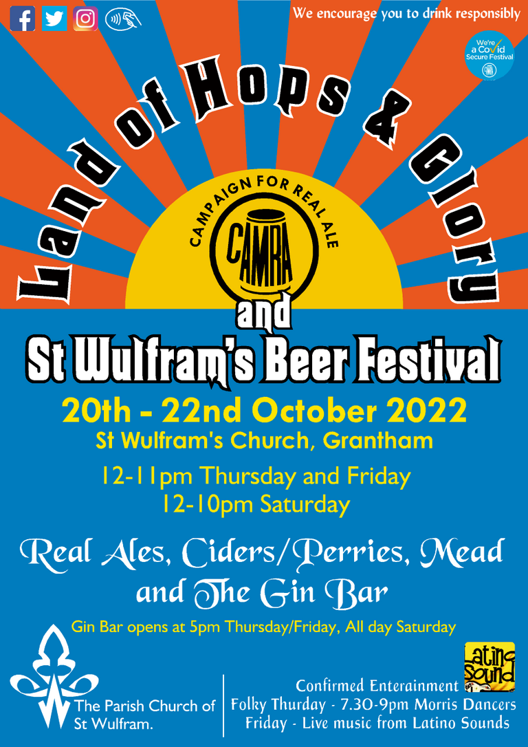 Grantham 2022 Beer Festival. - Grantham CAMRA