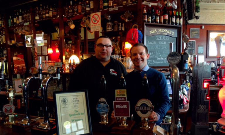 The Speedwell Bar (Mennie's), Dundee 2017