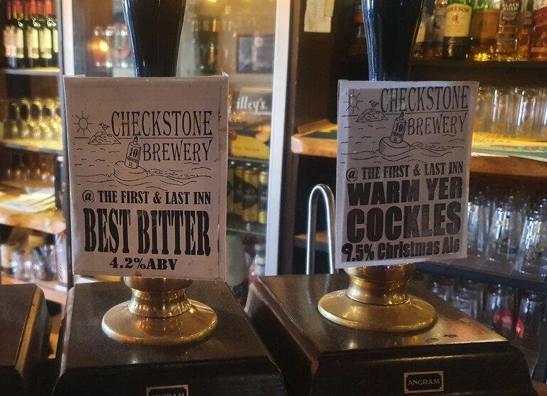 First and Last Checkstone Brewery