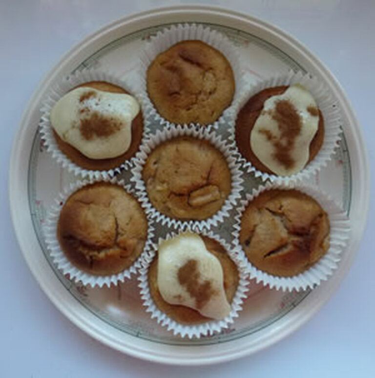 Apple Cakes with Cider Icing from Marsh Mash Autumn 2013