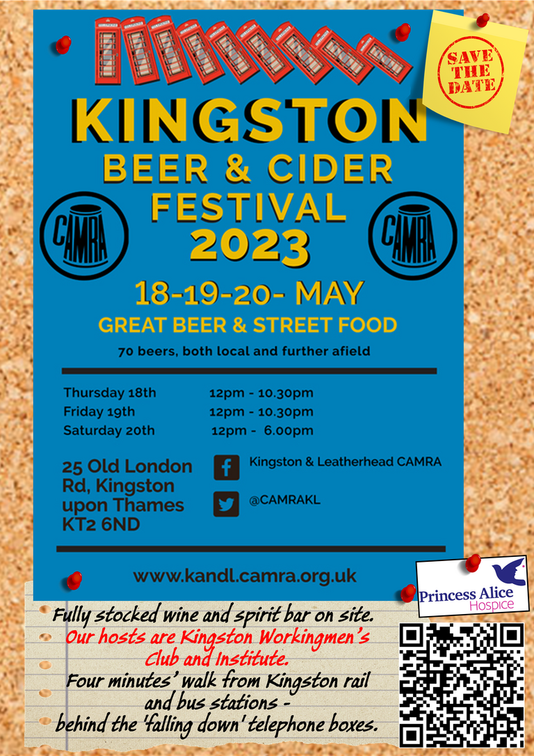 Kingston Beer Festival 2023 Kingston & Leatherhead CAMRA
