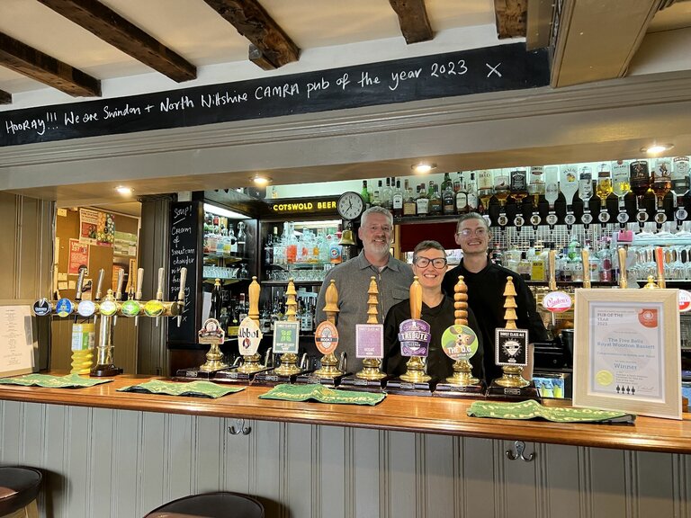 The Five Bells awarded the Pub of the Year 2023