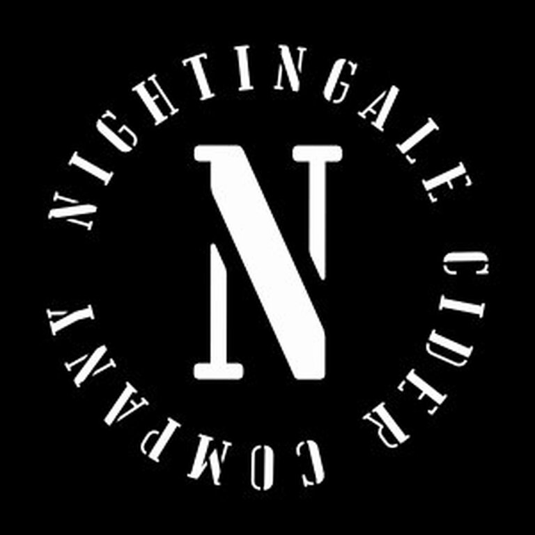 Nightingale Cider Logo Beer Festival Glass Sponsor